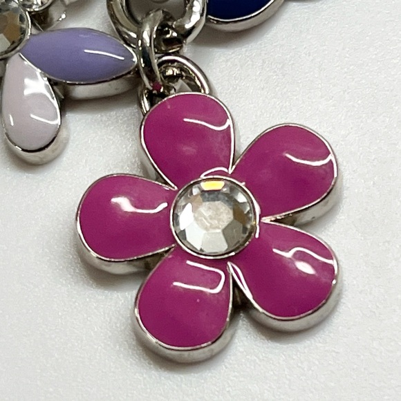 Coach Flower Garden Key Fob Bag Charm NWOT - Picture 4 of 6